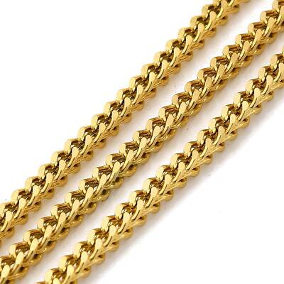 Ion Plating(IP) 304 Stainless Steel Curb Chains