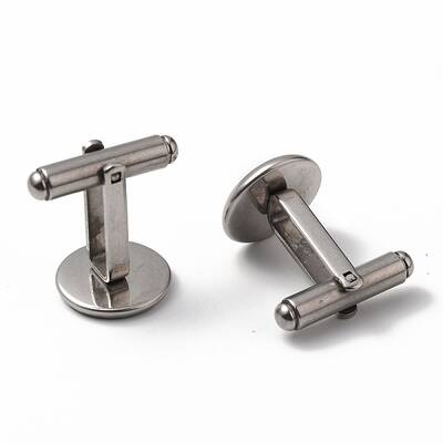 304 Stainless Steel Cuff Buttons