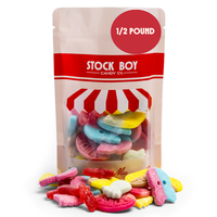 Bubs Mixed Assortment Bag 1/2 Pound - Vegan Gummies Bonbon - Swedish Candy Snack Sweet swedish candy candy  jar   Fruit Chewy...