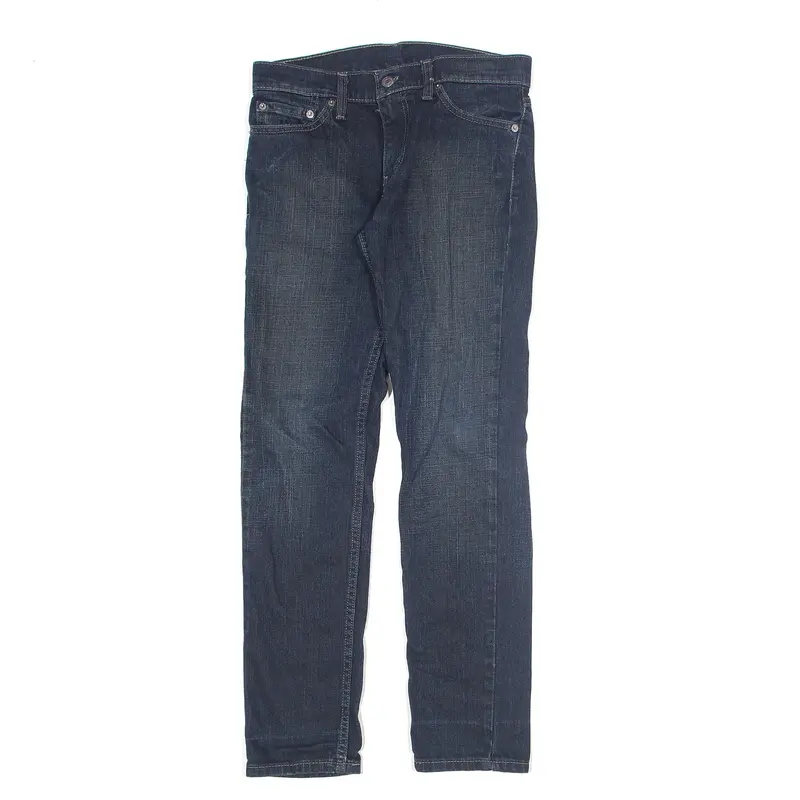 LEVI'S 511 Jeans Blue Denim Slim Straight Mens W28 L20