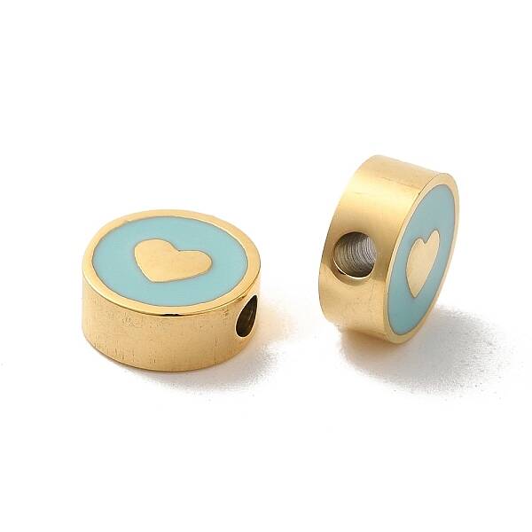 304 Stainless Steel Enamel Beads