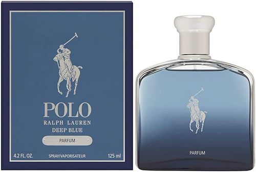 Polo Deep Blue Cologne for Men - Parfum Spray 4.2 oz