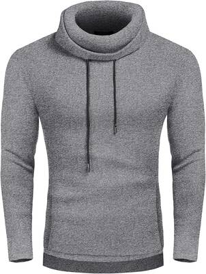 Knitted Pullover Turtleneck Sweater (US Only), Pattern / S