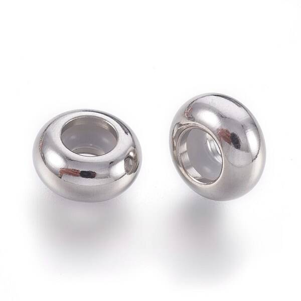 201 Stainless Steel Beads