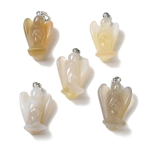 Natural Agate Pendants