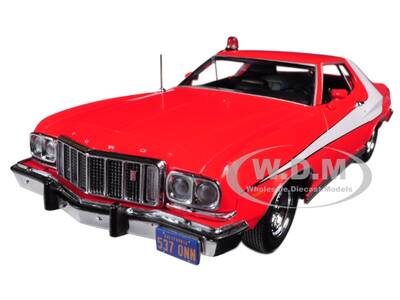 1976 Ford Gran Torino Red with White Stripes \