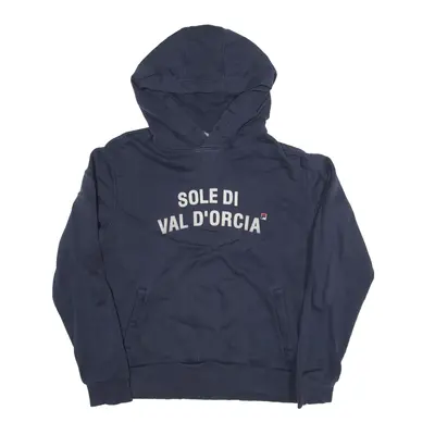 FILA SOLE DI VAL D'ORCIA Hoodie Blue Pullover Boys XL