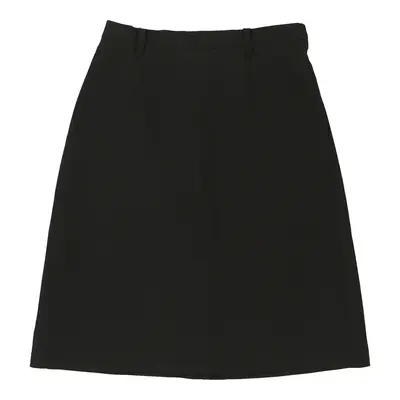Prada Midi Skirt - 24W UK 4 Black Cotton | Size: UK 4