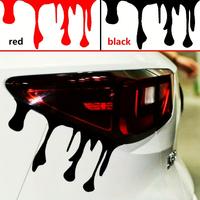 Blood Drip/Fantasy Cartoon Car Decal | Waterproof Vinyl Sticker | Glossy Finish | Tail Light/Engine Hood/Scratch Protection |...