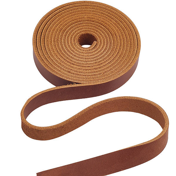 2M Flat AB Grade Cowhide Leather Cord