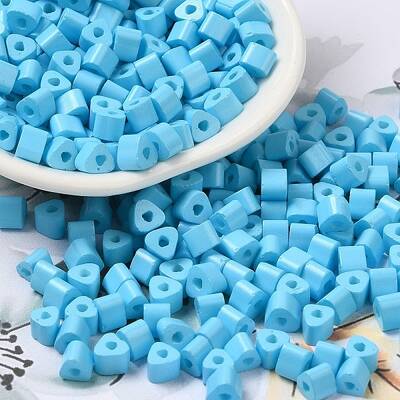 Baking Painted Glass Bead