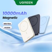 【Jackson Yee Recommend】UGREEN magnetic power bank , 10000mAh Wireless Portable Charger, PD 20W Fast Charging Smartphone C...