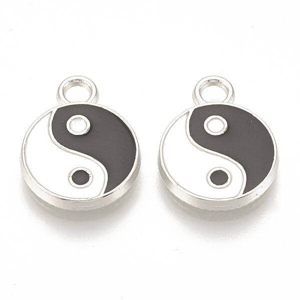 Feng Shui Alloy Enamel Pendants