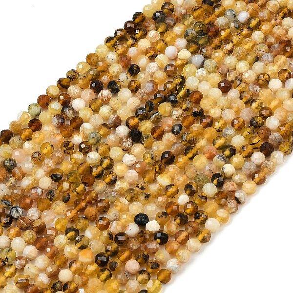 Natural Yellow Opal Beads Strands