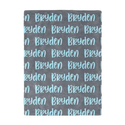 Designed Personalized Name Soft Blanket Cool Gift - Aperturee