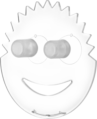 Daddy Caddy Scrub Daddy Plastic Sponge Organizer and Holder - Attaches with Suction Cups on Most Sink Surfaces