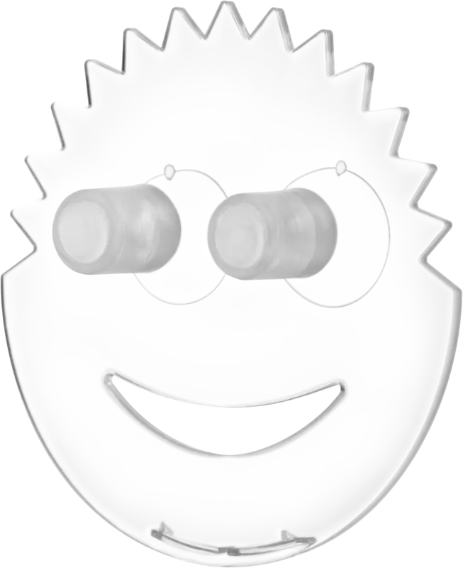Daddy Caddy Scrub Daddy Plastic Sponge Organizer and Holder - Attaches with Suction Cups on Most Sink Surfaces