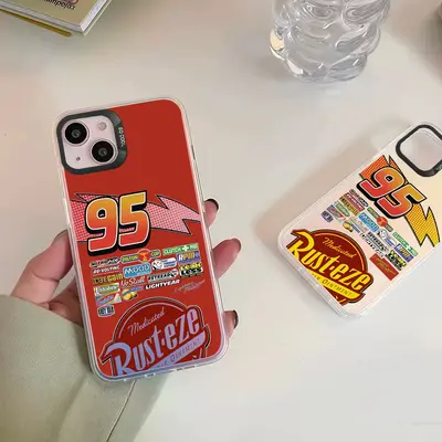 LIGHTNING MCQUEEN SPECIAL EDITION CARS PHONE change color CASE for iPhone 14 15 16 ,Gifts, iPhone Case Halloween Gifts Cover...
