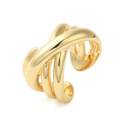 Brass Open Cuff Rings