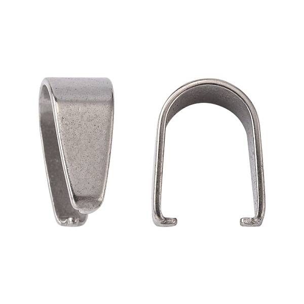 Tarnish Resistant 201 Stainless Steel Pinch Bails