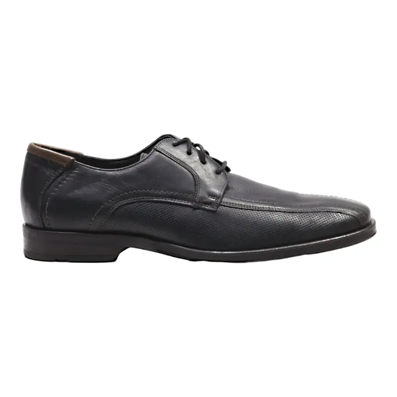 LLOYD Derby Shoes Black Leather Mens UK 8.5