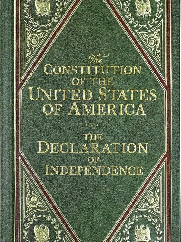 The Constitution of the United States of America - The Declaration of Indepence (Deluxe, Hardbound Edition)