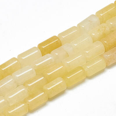 Natural Topaz Jade Bead Strands