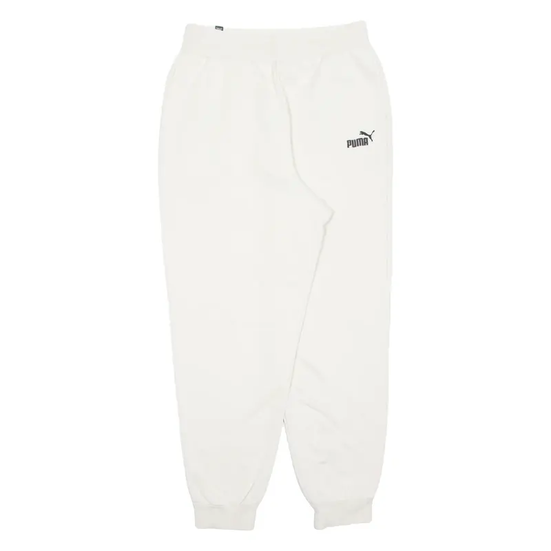 PUMA Womens Joggers Beige Tapered M W28 L28