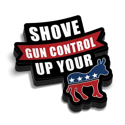 Shove Gun Control Decal