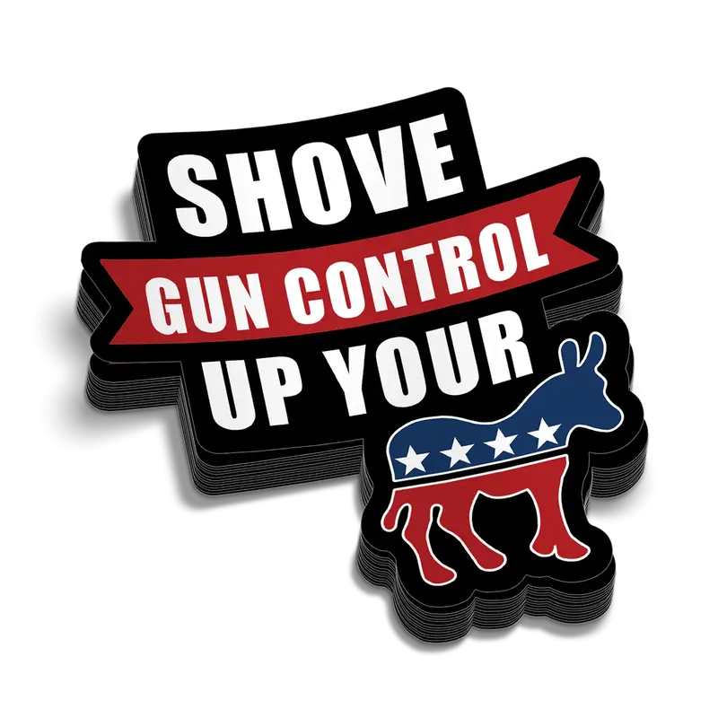 Shove Gun Control Decal