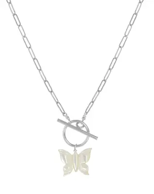 Arlette Necklace | Metal Color: Silver