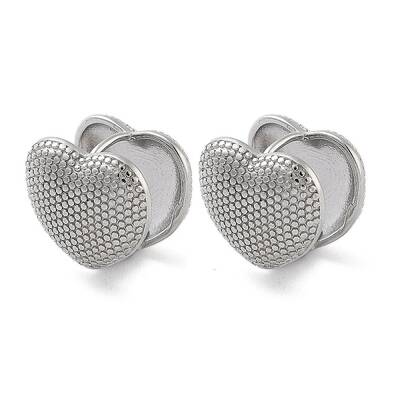 Non-Tarnish 304 Stainless Steel Hoop Earrings