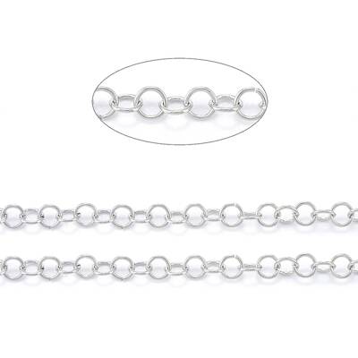 Tarnish Resistant 304 Stainless Steel Rolo Chains