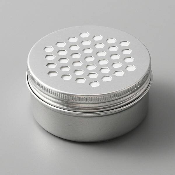 Aluminium Shallow Round Candle Tins