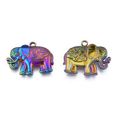 Ion Plating(IP) 201 Stainless Steel Pendants