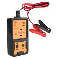 Car Battery Checker, Car Relay Tester, Automotive Electronic Relay Tester, 12V LED Indicator Light Tester, Universal Car Diag...