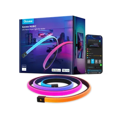 Govee RGBIC LED Neon Rope Lights for Desks Decoration #TikTokShopBacktoSchool