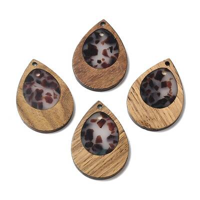 Wood & Resin Pendant