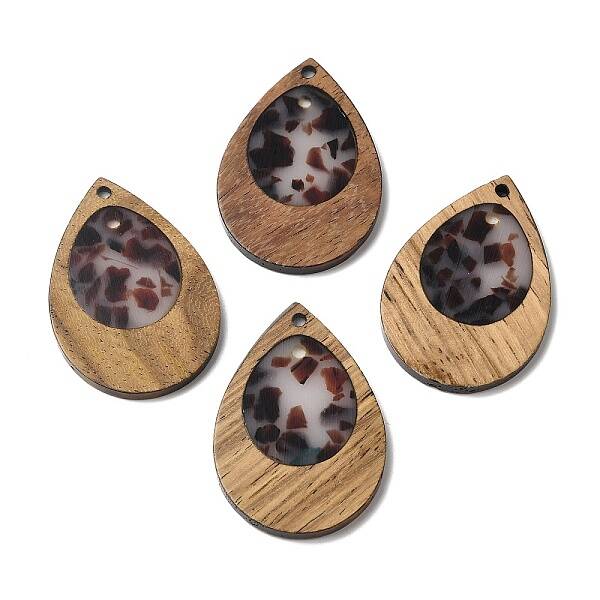 Wood & Resin Pendant