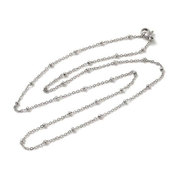Non-Tarnish 304 Stainless Steel Satellite Chain Necklaces