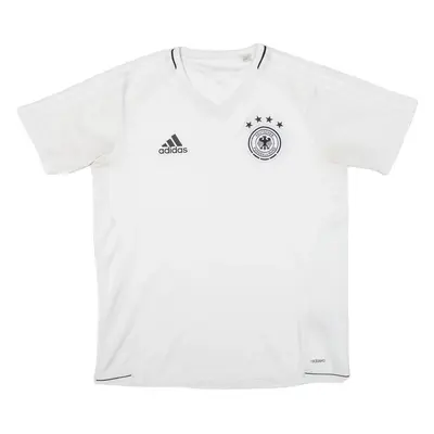 ADIDAS Mens Germany Football Shirt Jersey White M