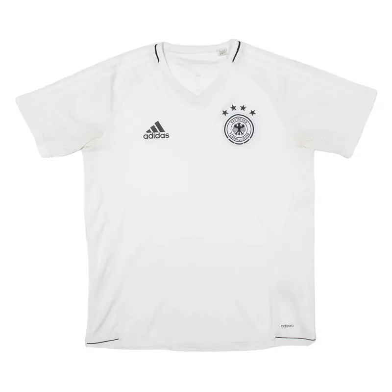 ADIDAS Mens Germany Football Shirt Jersey White M