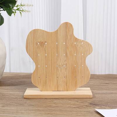 Wood Earring Organizer Display Stands