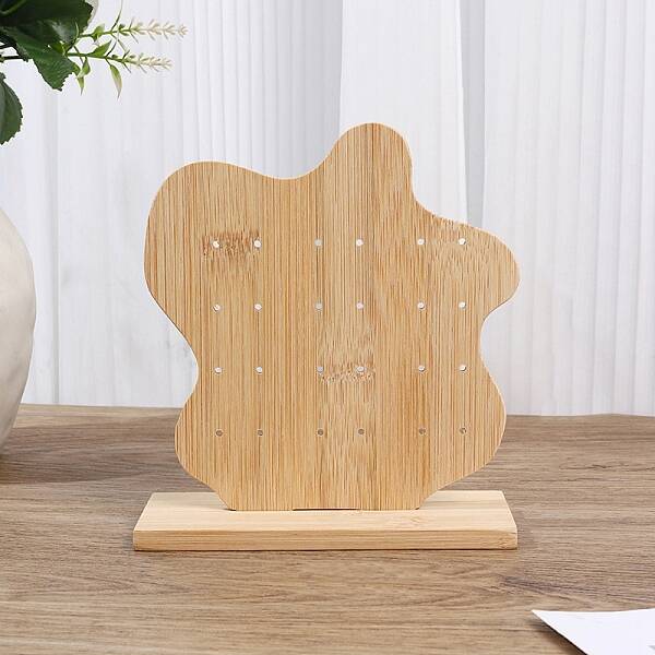 Wood Earring Organizer Display Stands