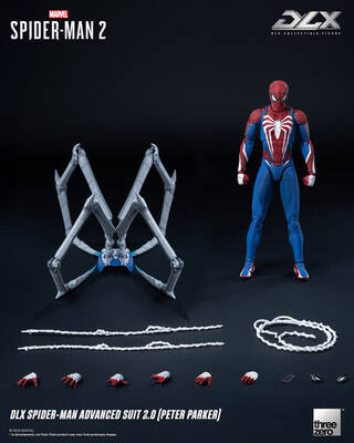 Threezero - Spider-Man 2 - DLX - Spider-Man Advanced Suit 2.0 (Peter Parker) Action Figure