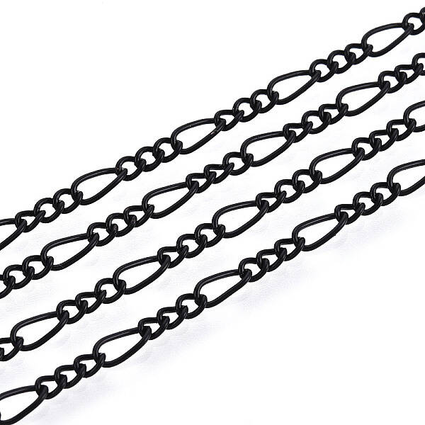 Brass Coated Iron Curb Chain Necklace Making