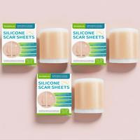 Self Adhesive Silicone Scar Sheets, Skincare Tape for Smoothing Skin, Personal Skin Care Patches for Women & Men, Scarbandage...