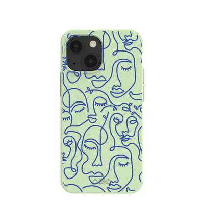 Sage Green Inner Soul iPhone 13 Mini Case