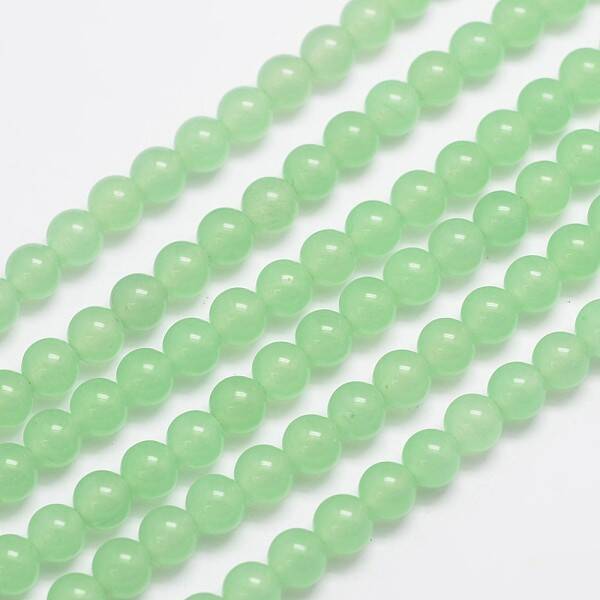 Natural & Dyed Malaysia Jade Bead Strands