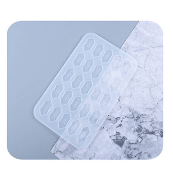 DIY Hexagon Runes Vikings Pieces Silicone Molds
